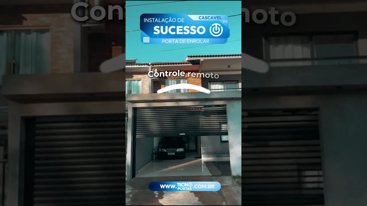Porta Automática com Lâminas Transvision