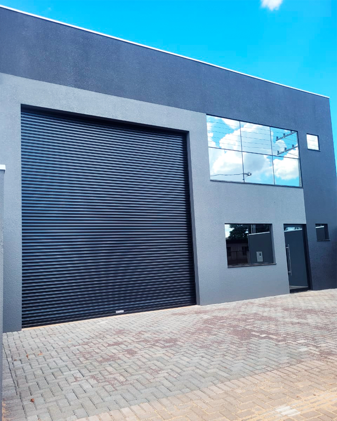 Porta de Enrolar Aço Galvanizado Preço